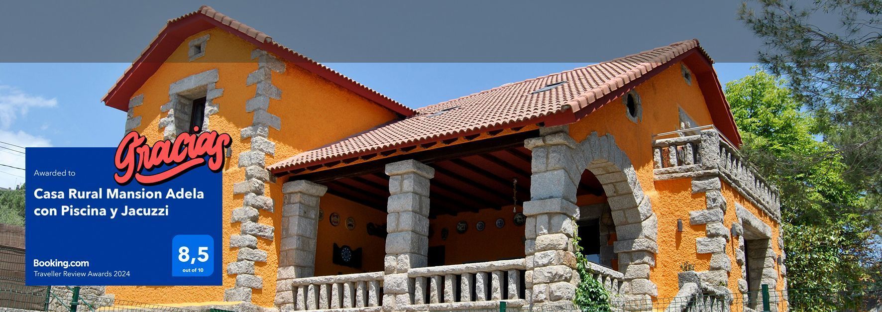 Collarubio Banner Casa Rural Mansion Adela