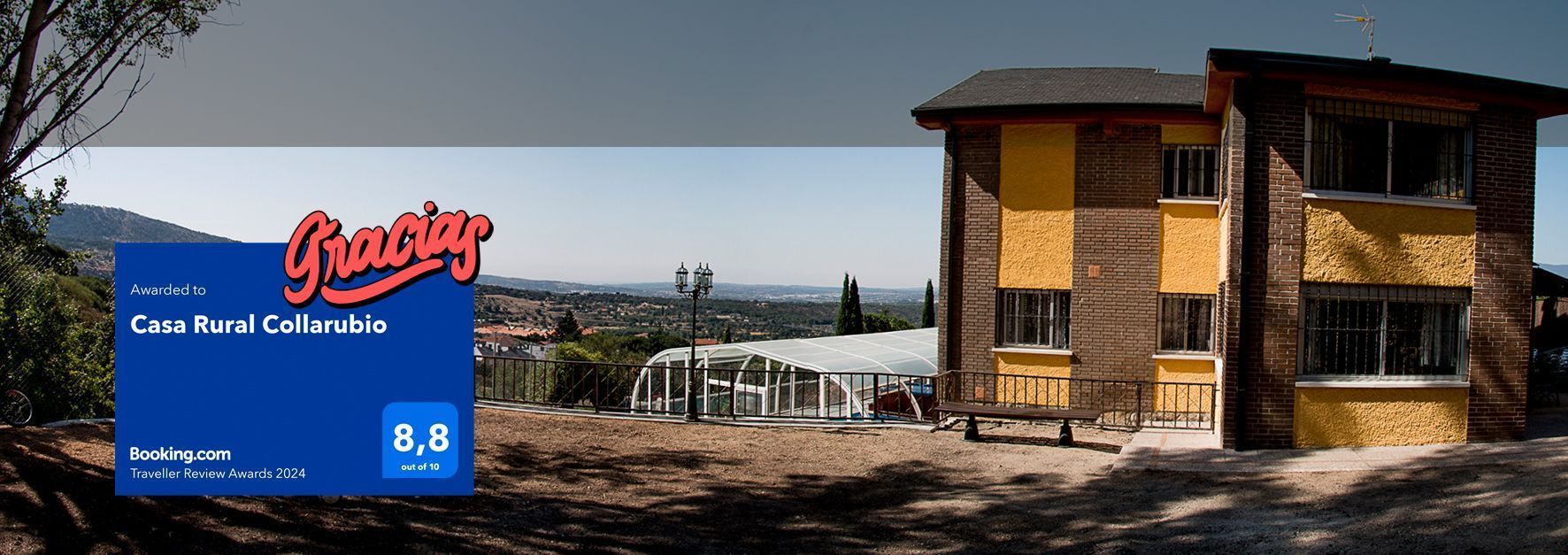 Collarubio Banner Casa Rural Mansion Adela